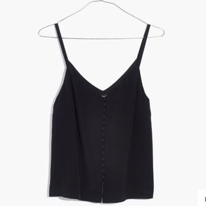 Silk Button Down Cami